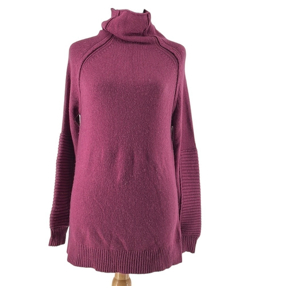 Lole
Bellamy Sweater high neck reversed seam wool alpaca blend warm comfy sz xs - Picture 4 of 11
